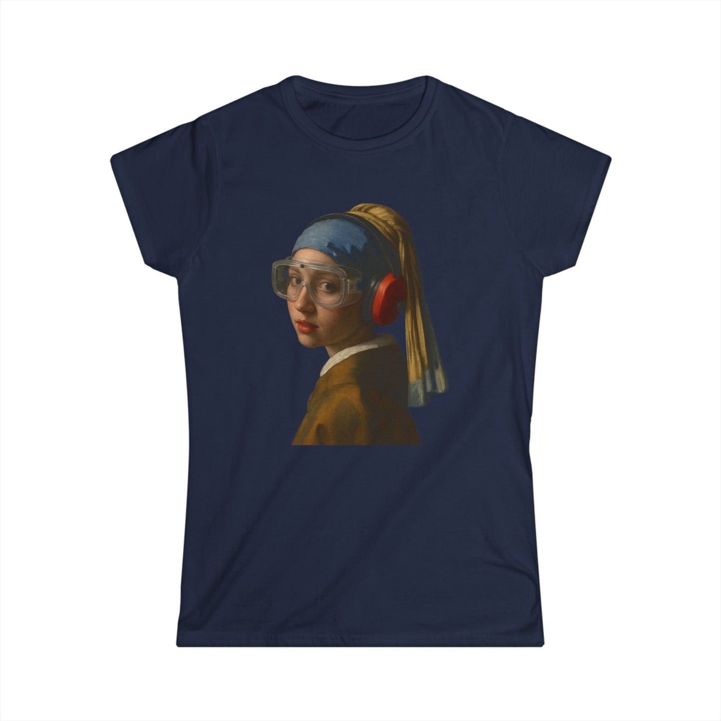 Pearl Earring Women Tee