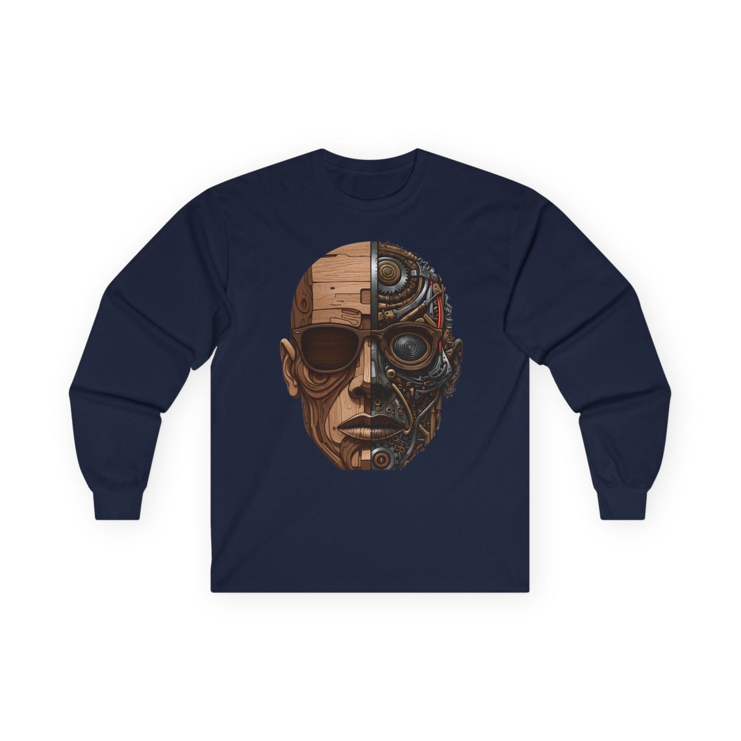 Wood Cyborg Long Sleeve Tee