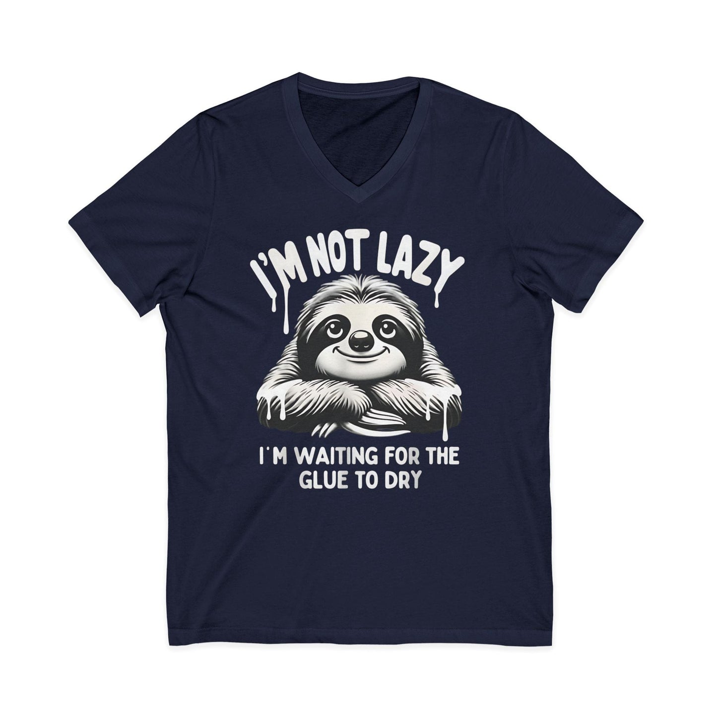 I'm Not Lazy V-Neck