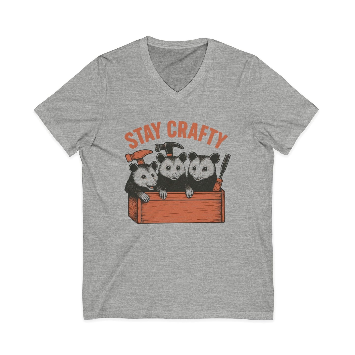 Stay Crafty V-Neck