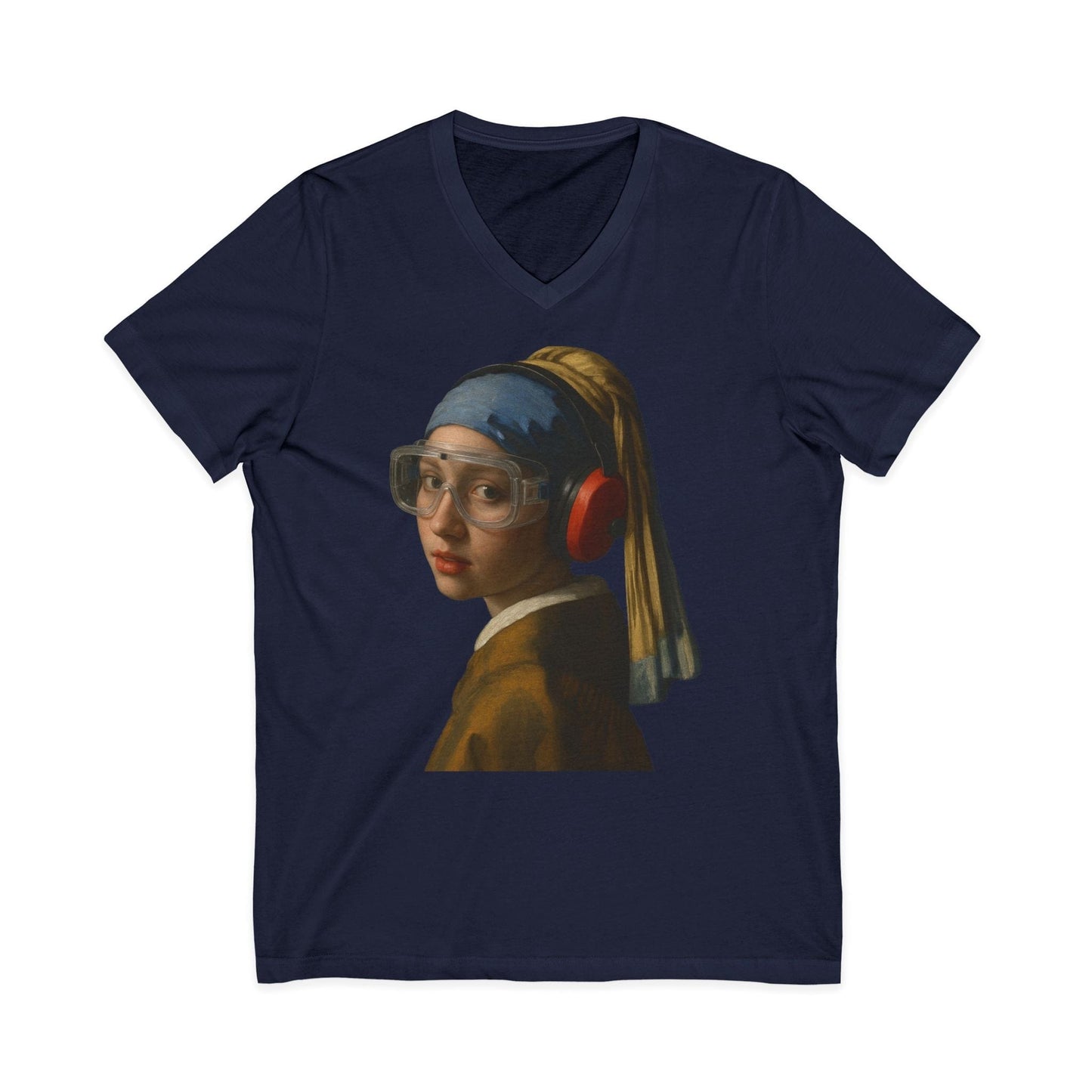 Pearl Earring V-Neck