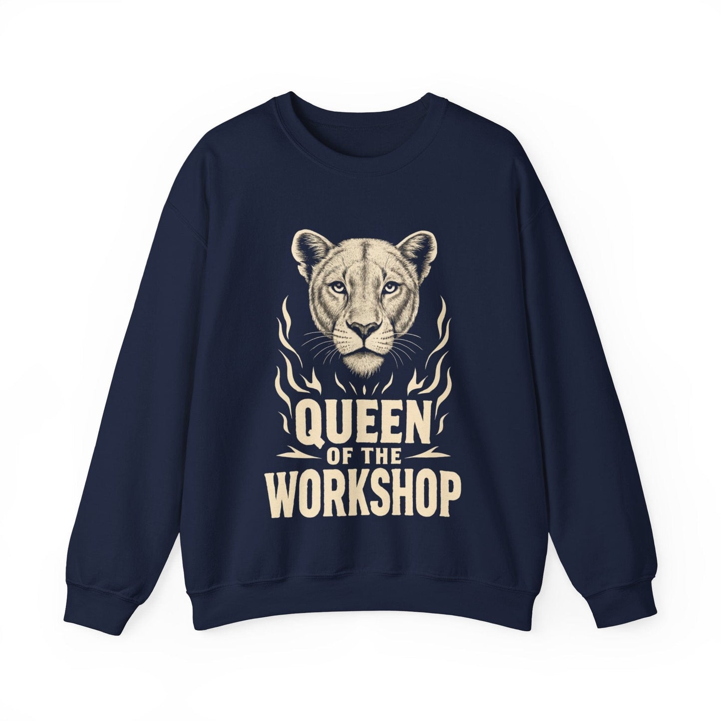 Queen of the Workshop Crew Neck