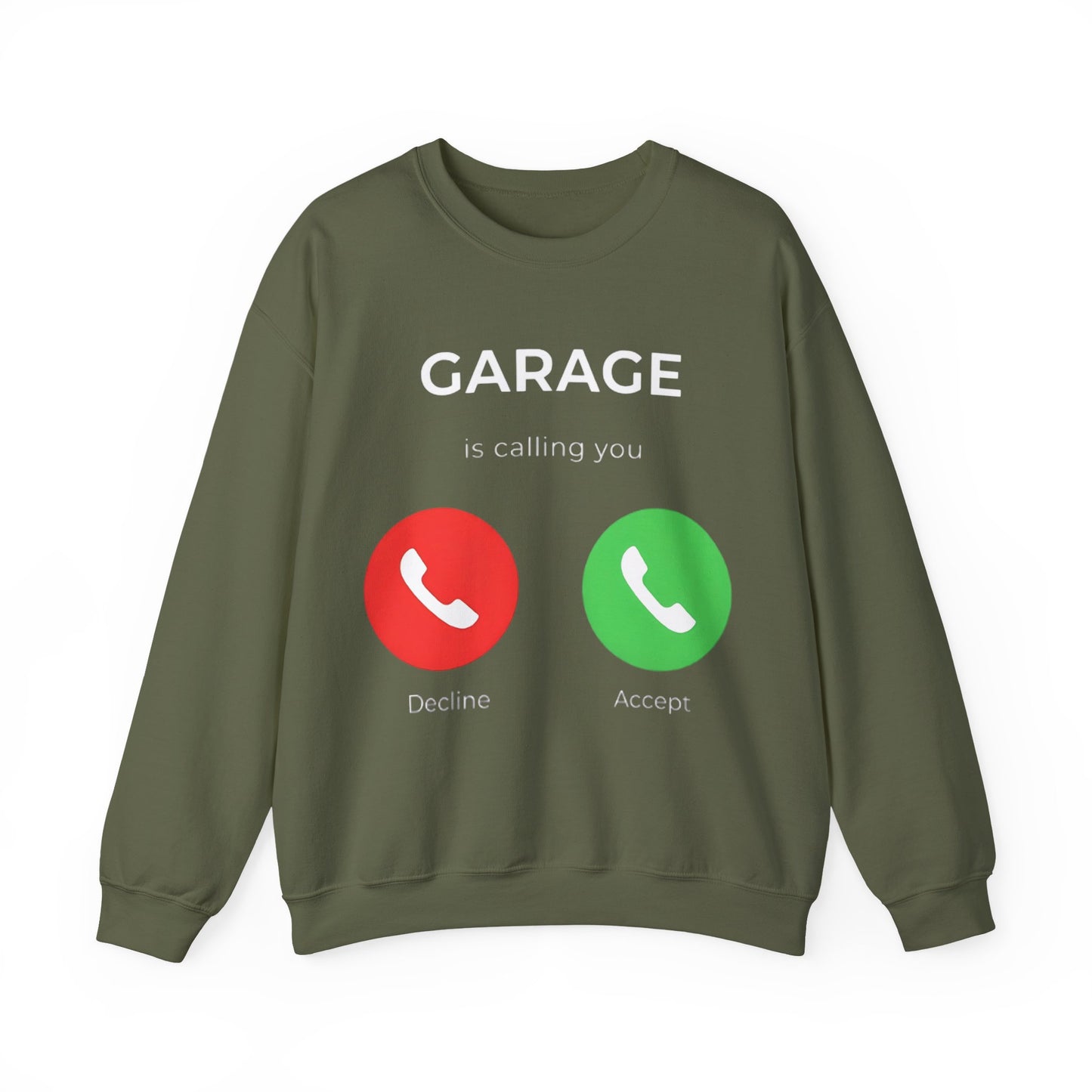 Garage is Calling Crew Neck