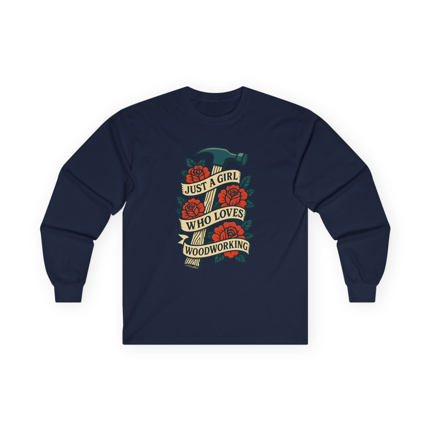 Loves Woodworking Long Sleeve Tee