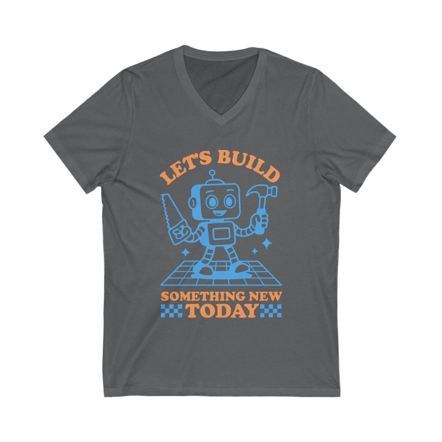 Let's Build Today V-Neck