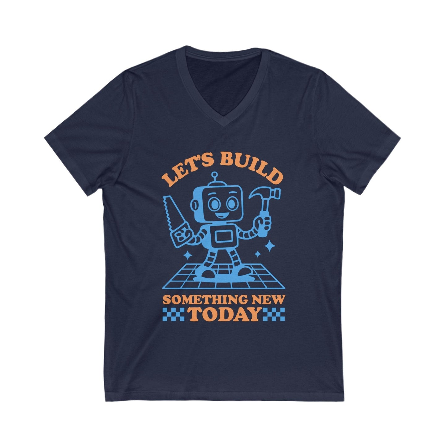 Let's Build Today V-Neck