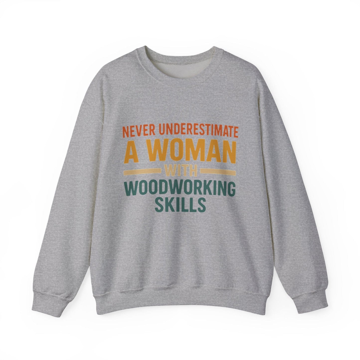 Never Underestimate Crew Neck