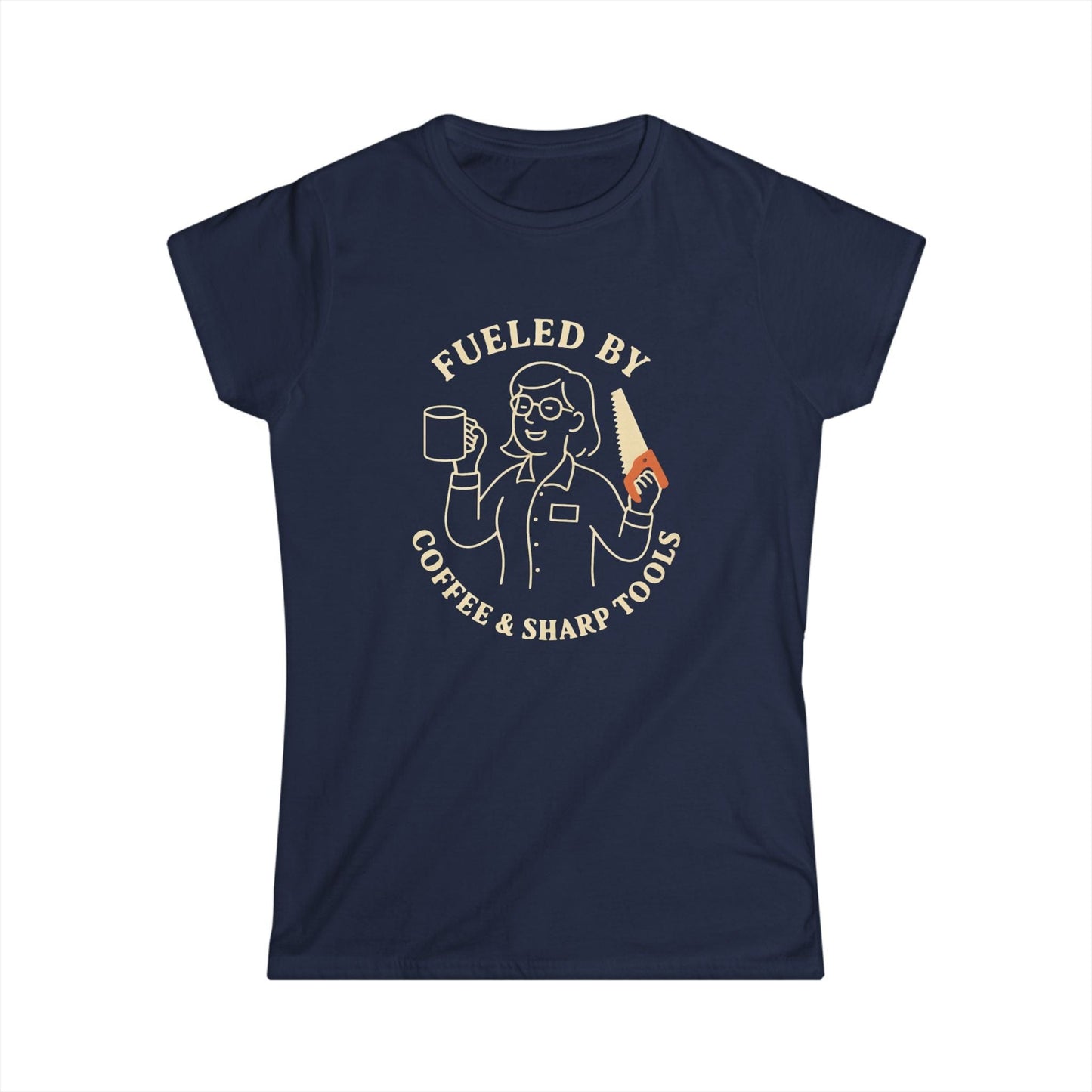Coffee & Sharp Tools Women Tee