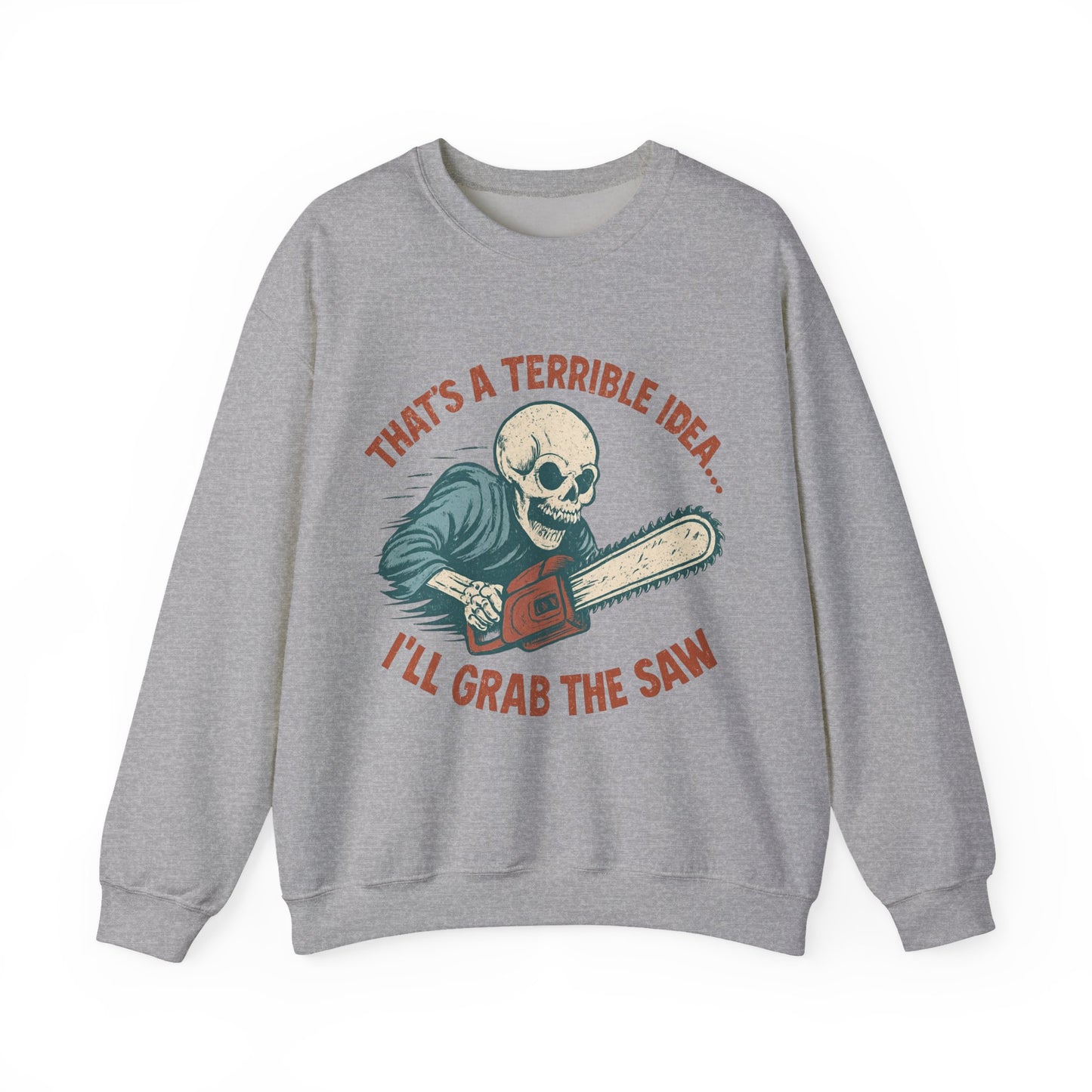 Grab the Saw Crew Neck