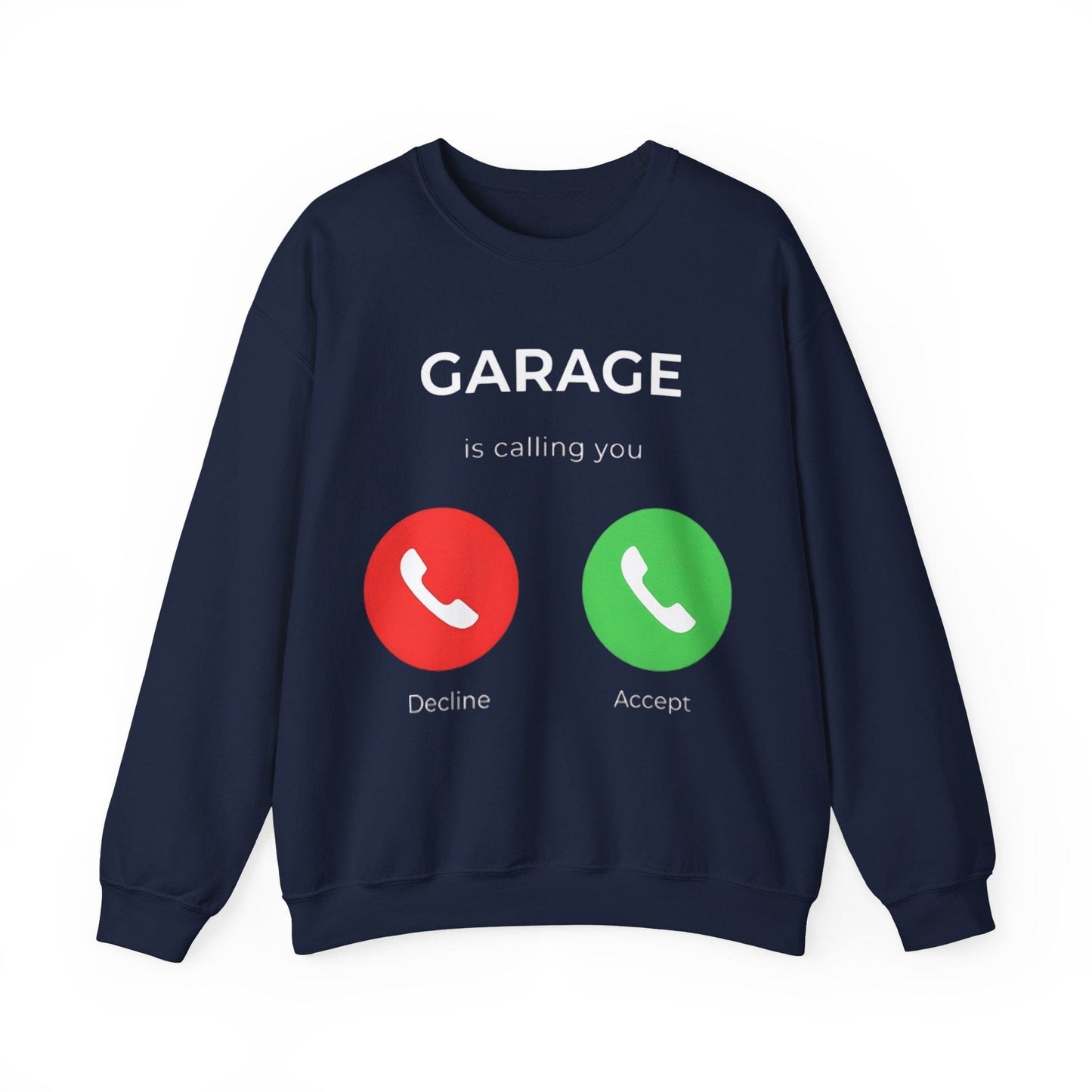 Garage is Calling Crew Neck