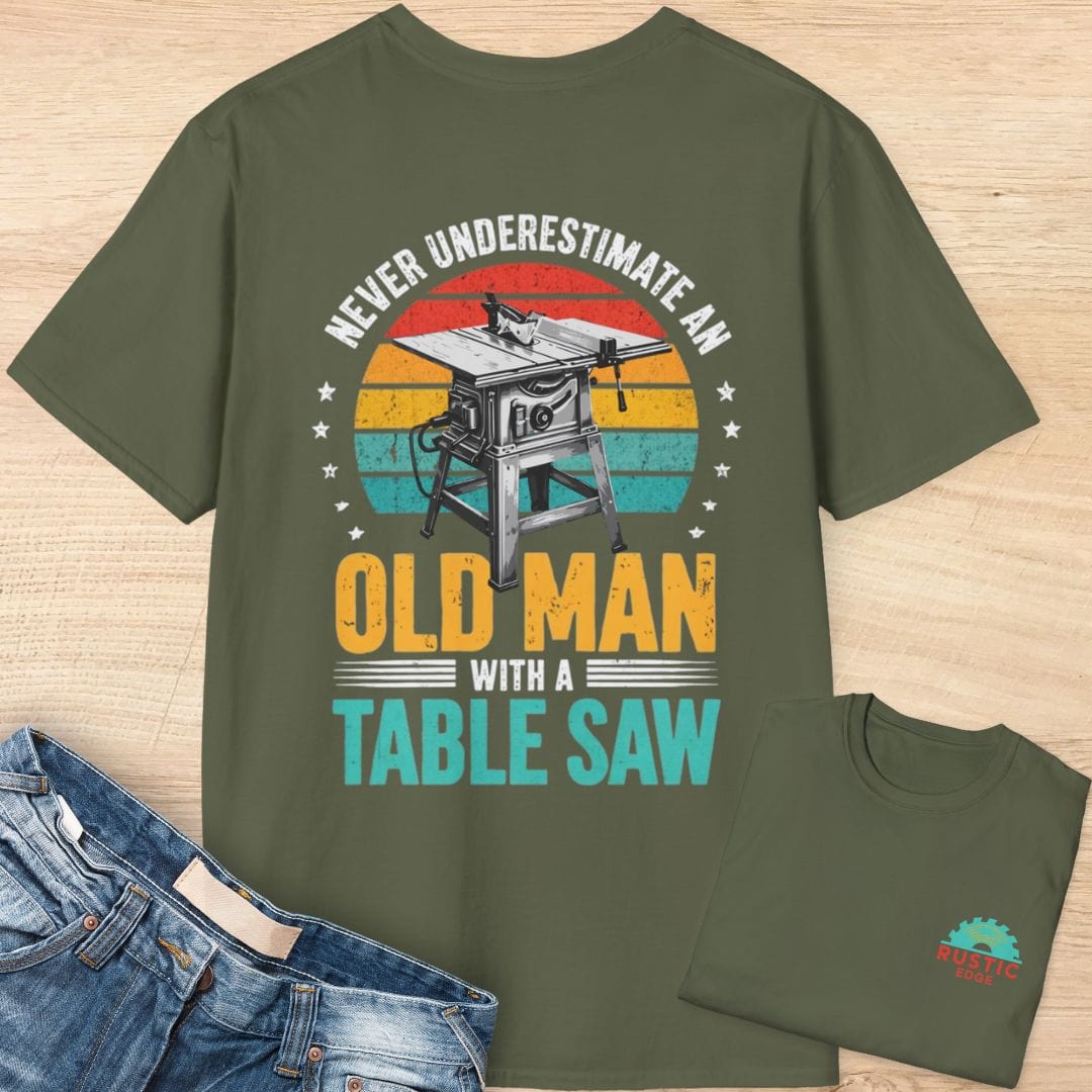 Old Man | Back Print