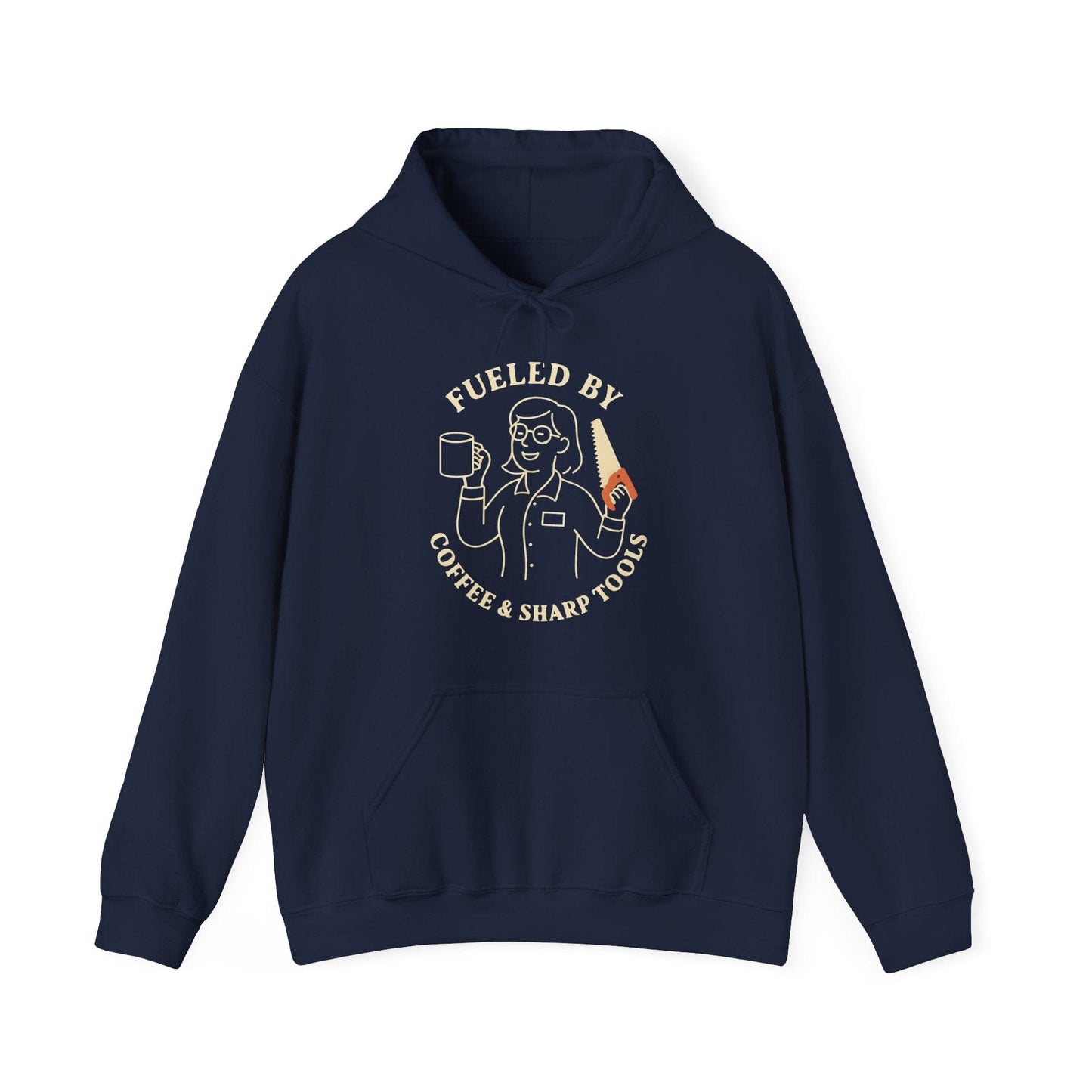Coffee & Sharp Tools Hoodie