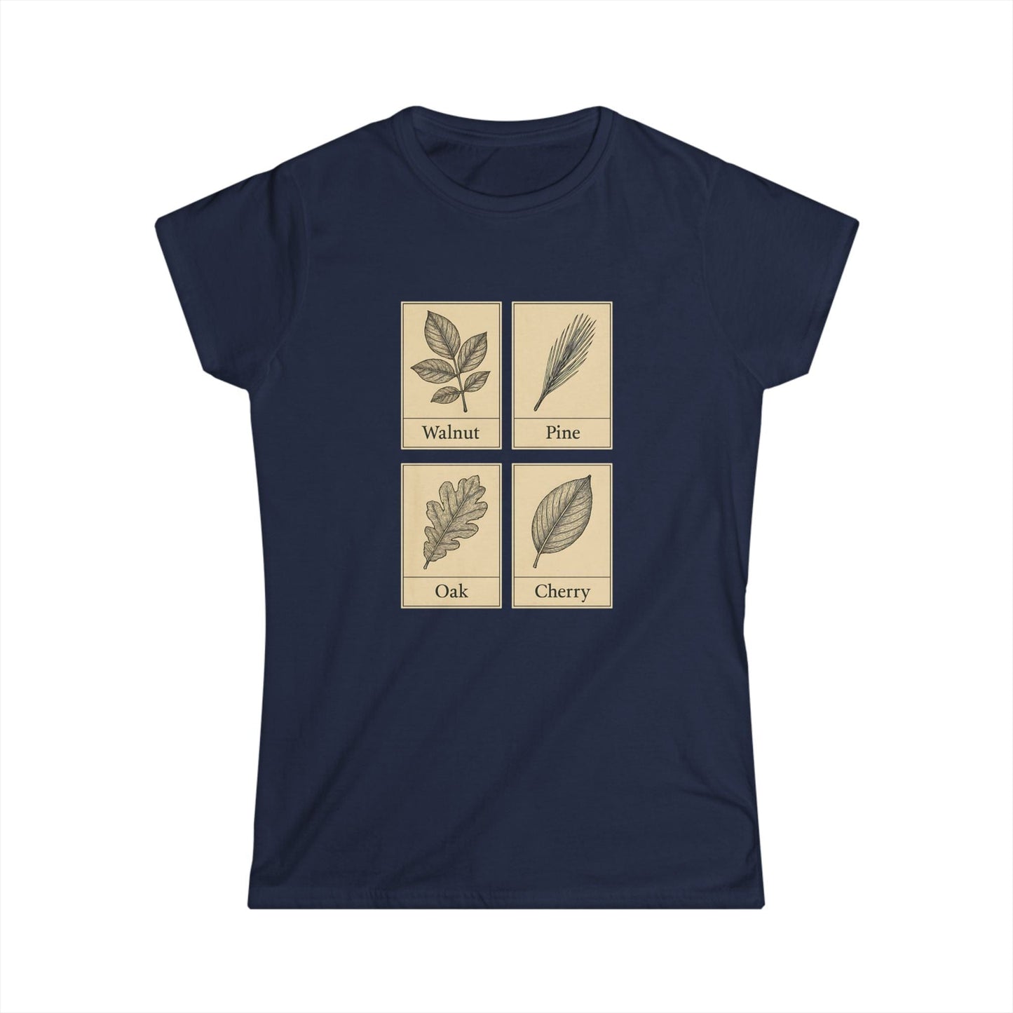Walnut Pine Oak Cherry Women Tee