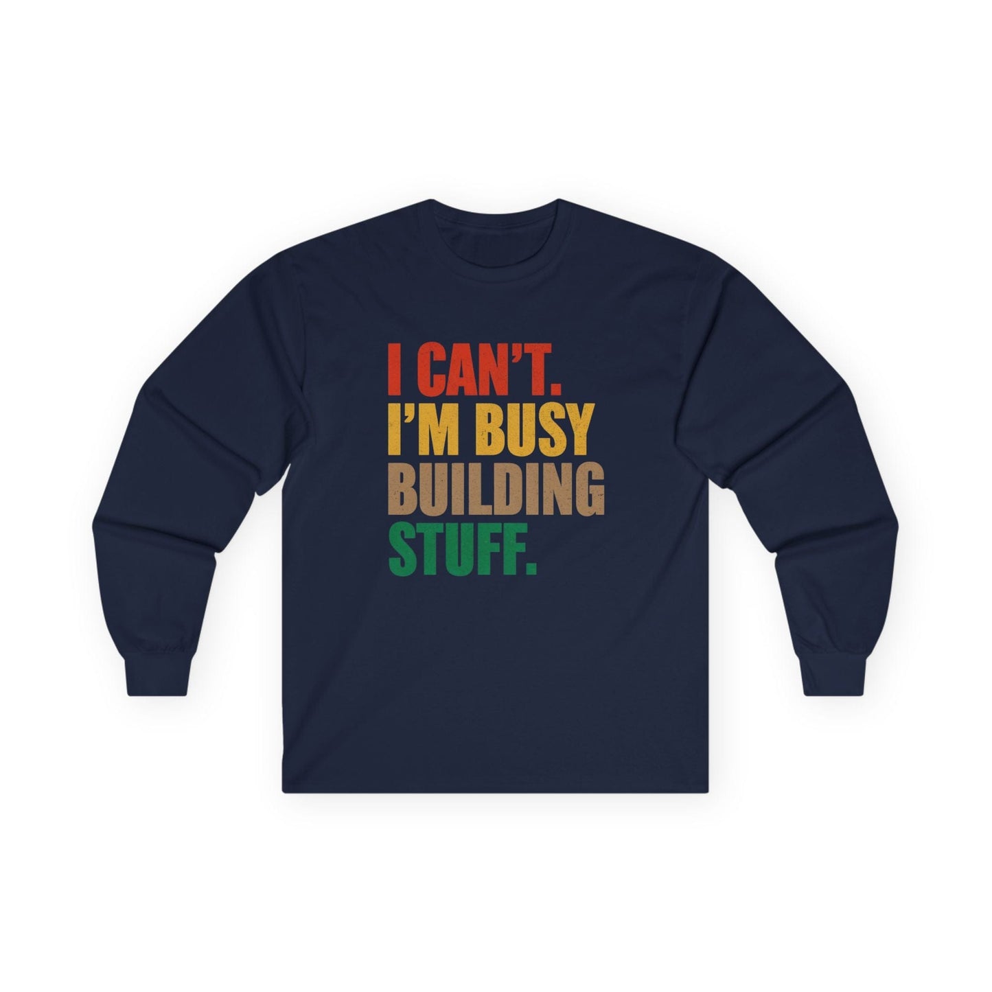Building Stuff Long Sleeve Tee