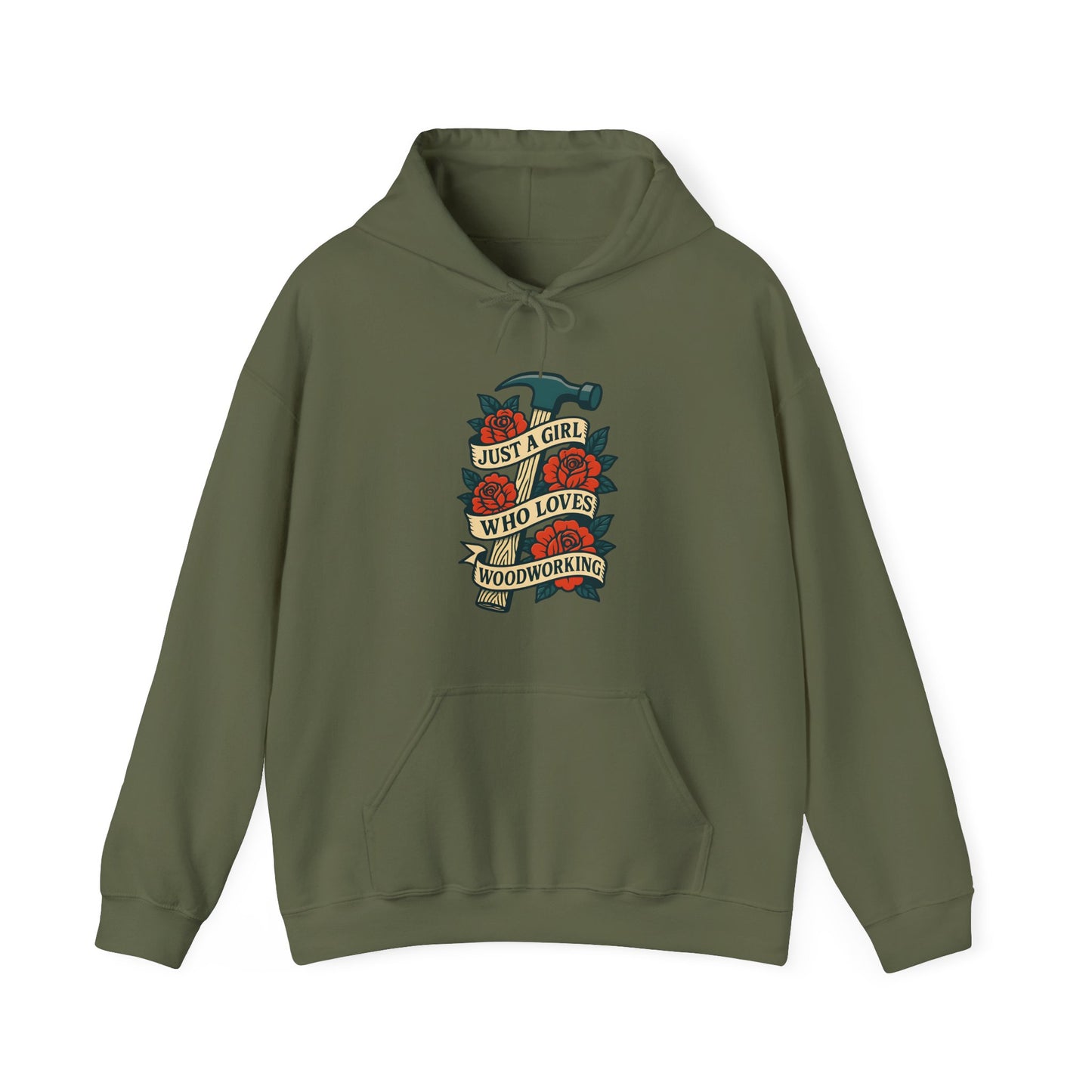 Loves Woodworking Hoodie