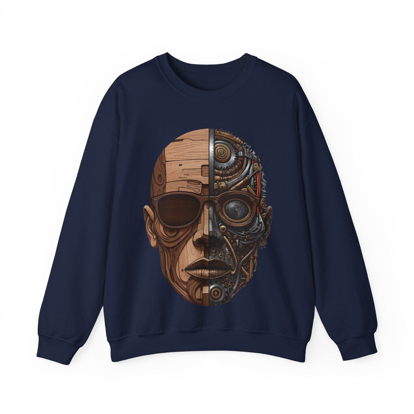 Wood Cyborg Crew Neck