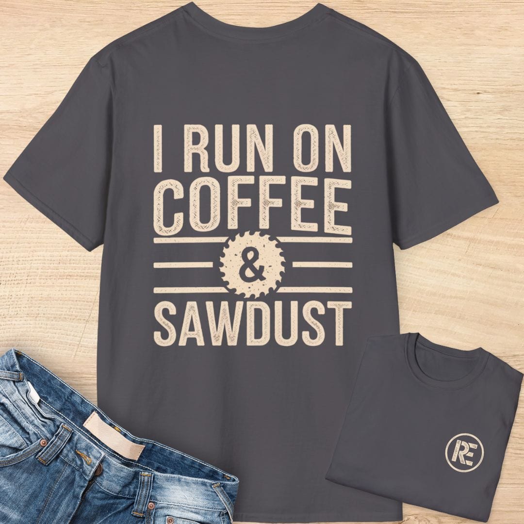 Coffee and Sawdust | Back Print