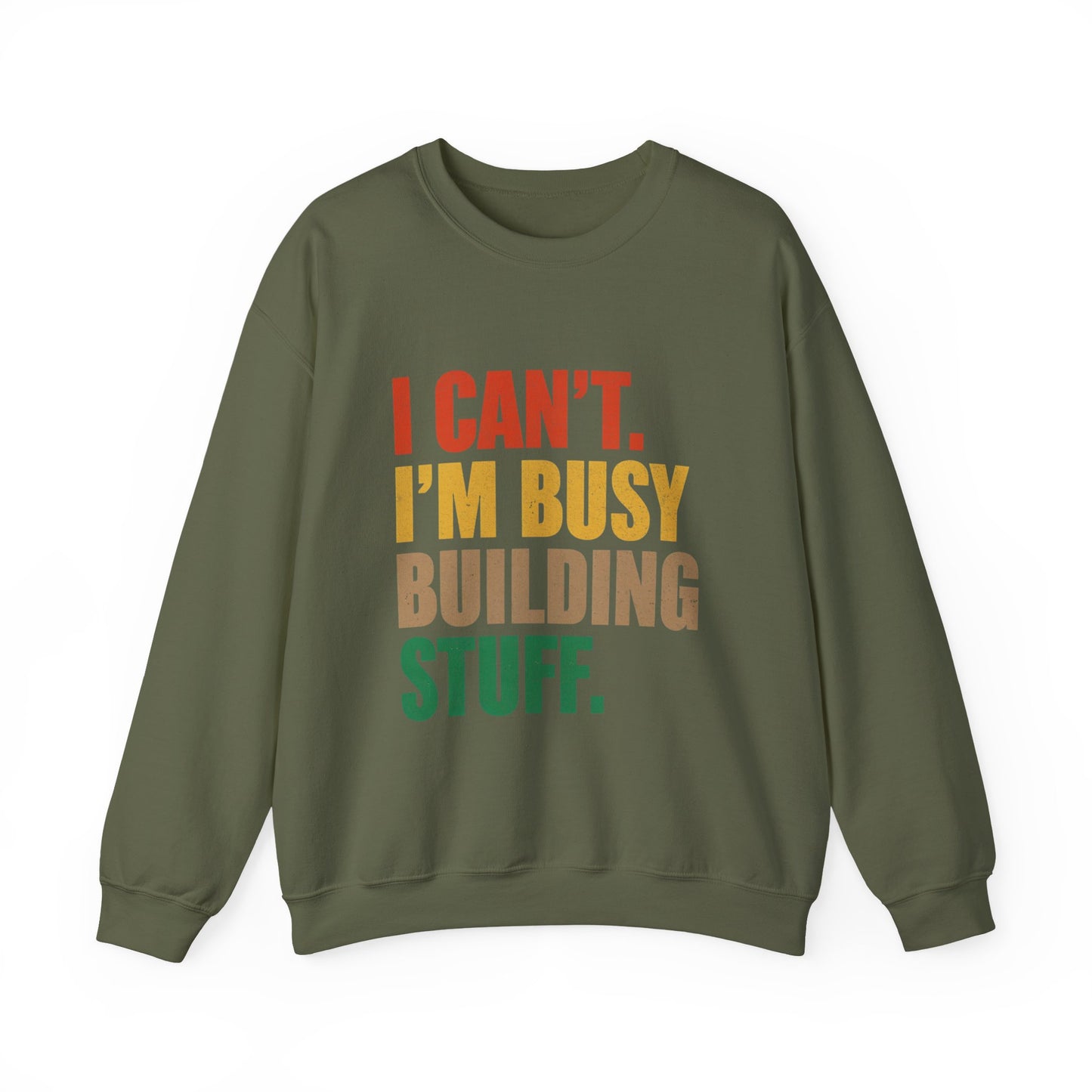 Building Stuff Crew Neck