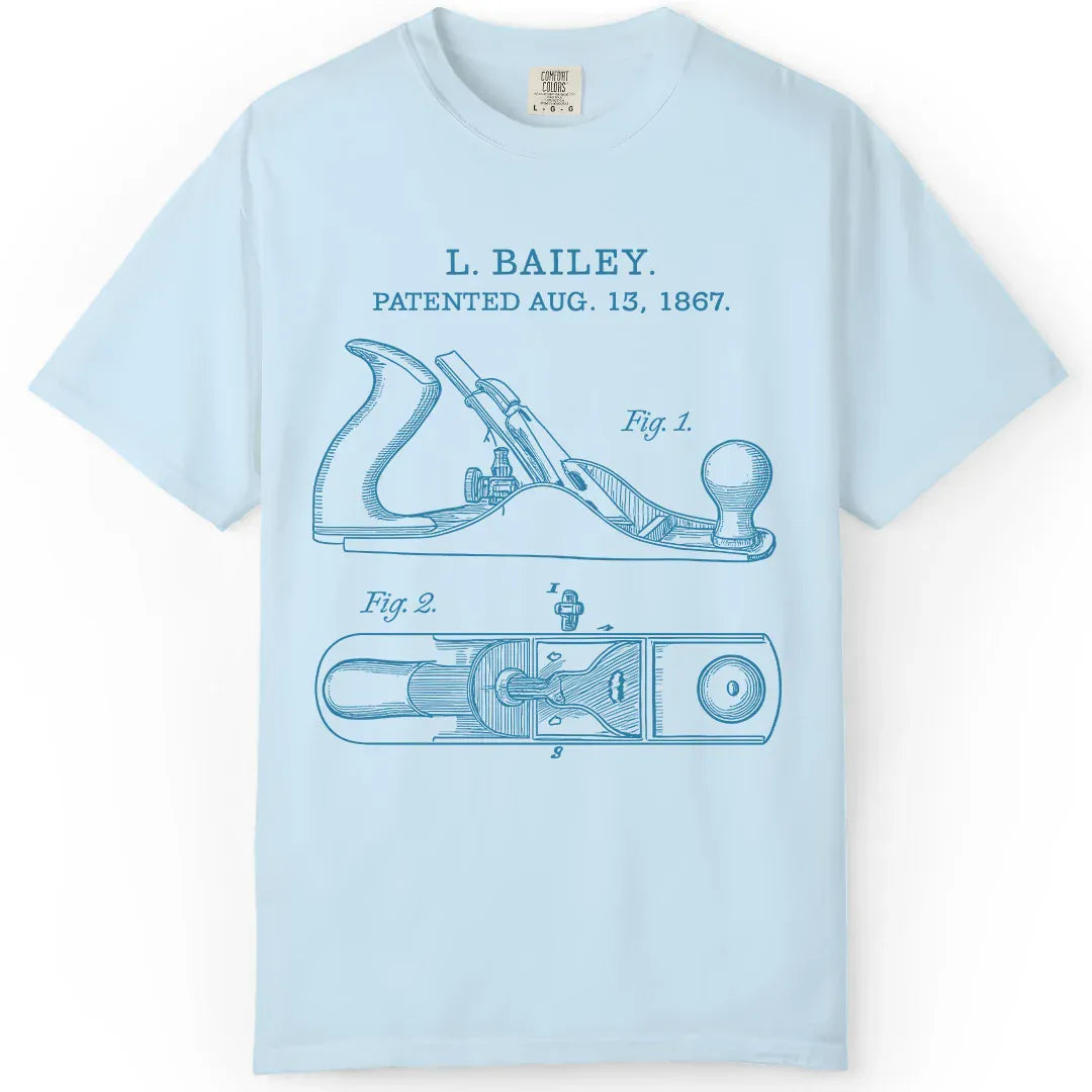 L. Bailey | Woodworking T-Shirt | Rustic Edge Co.