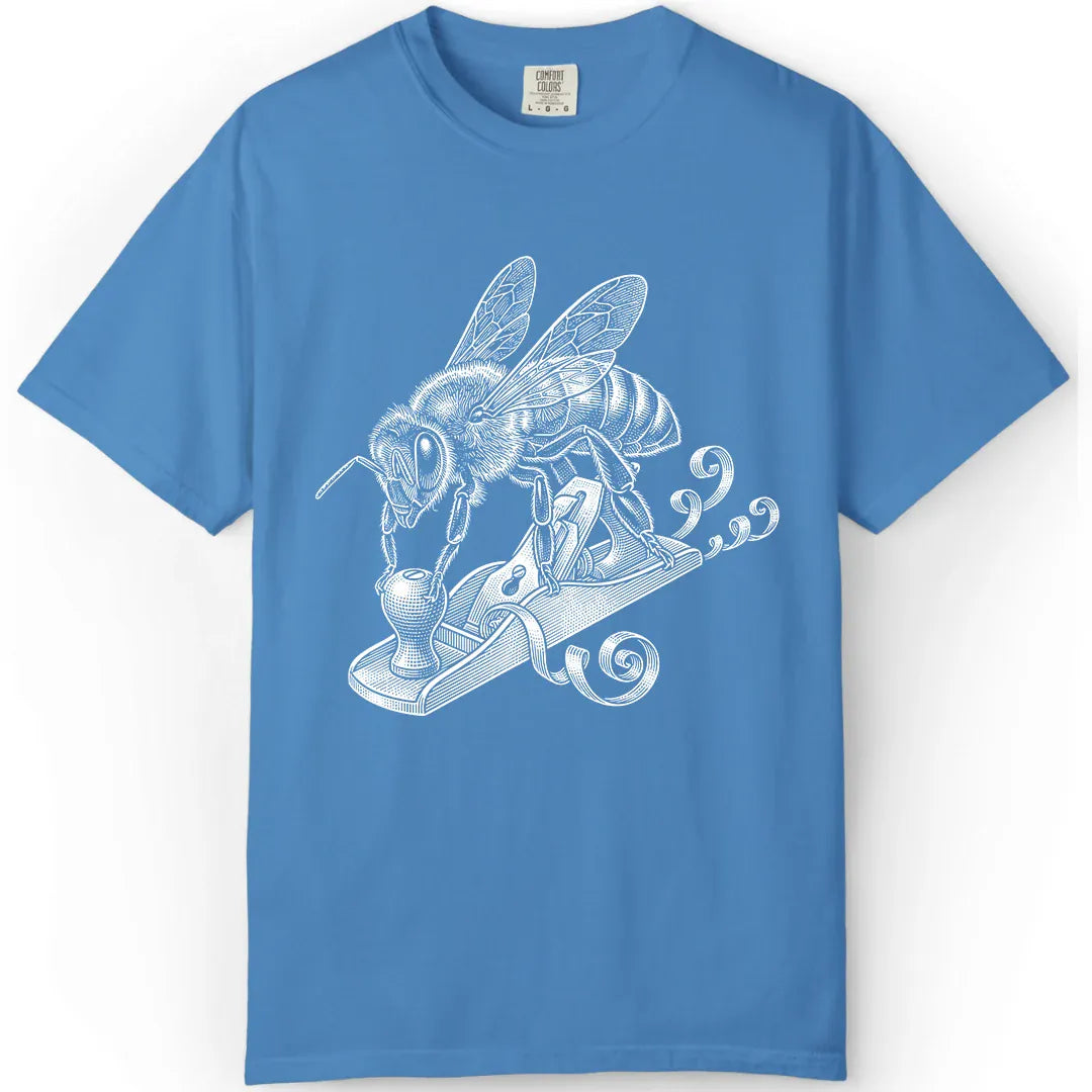 Bee | Woodworking T-Shirt | Rustic Edge Co.