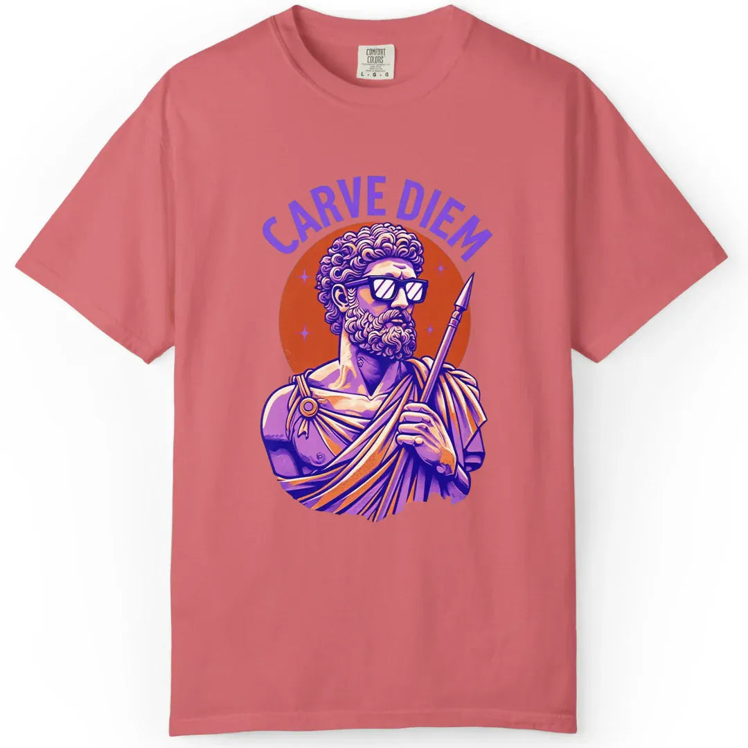 Carve Diem | Woodworking T-Shirt | Rustic Edge Co.