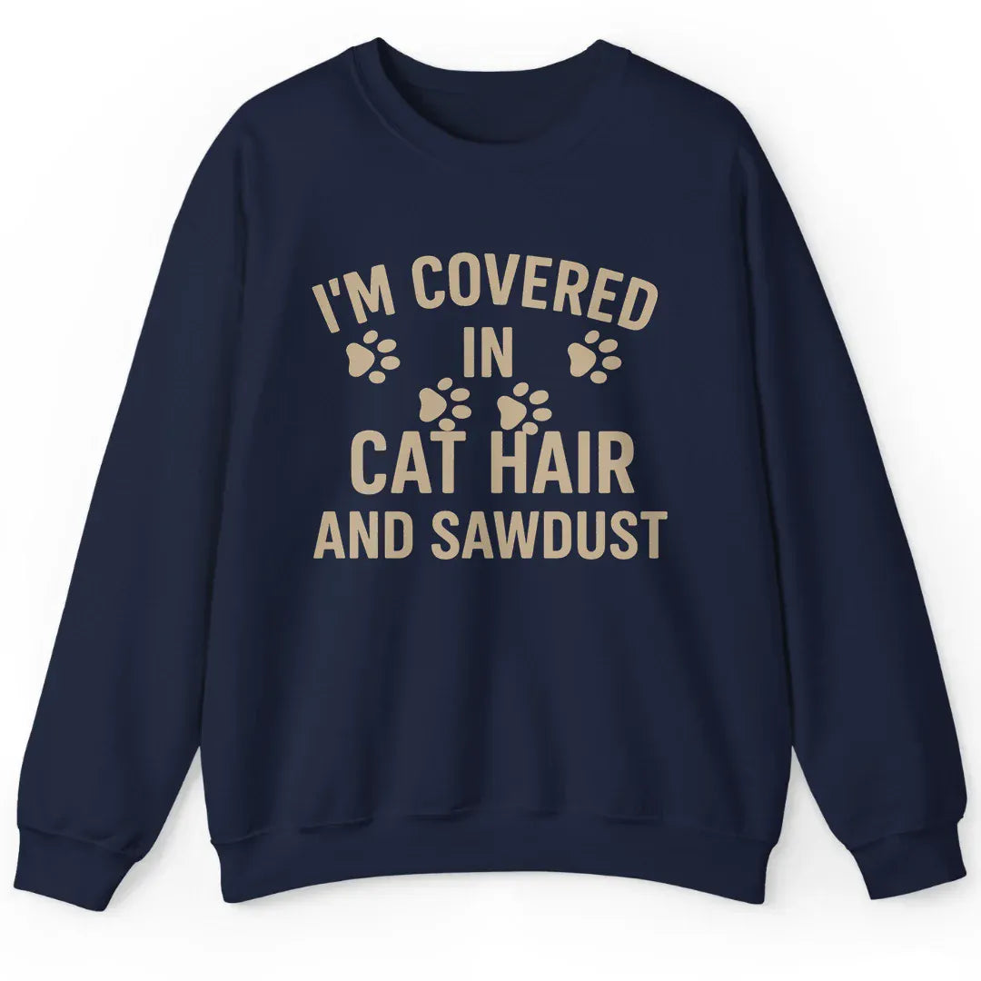 Cat Hair Sawdust