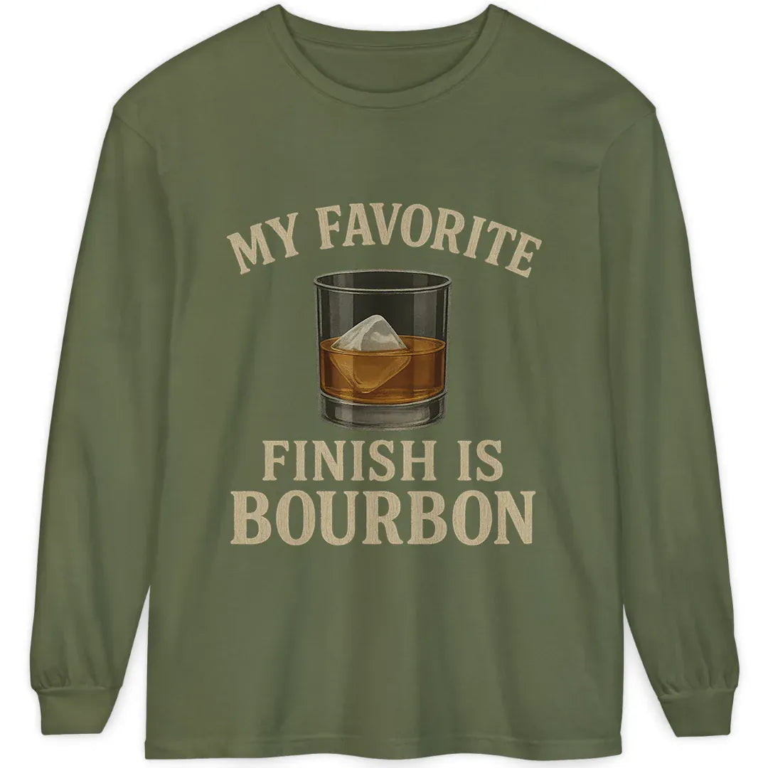 Finish is Bourbon