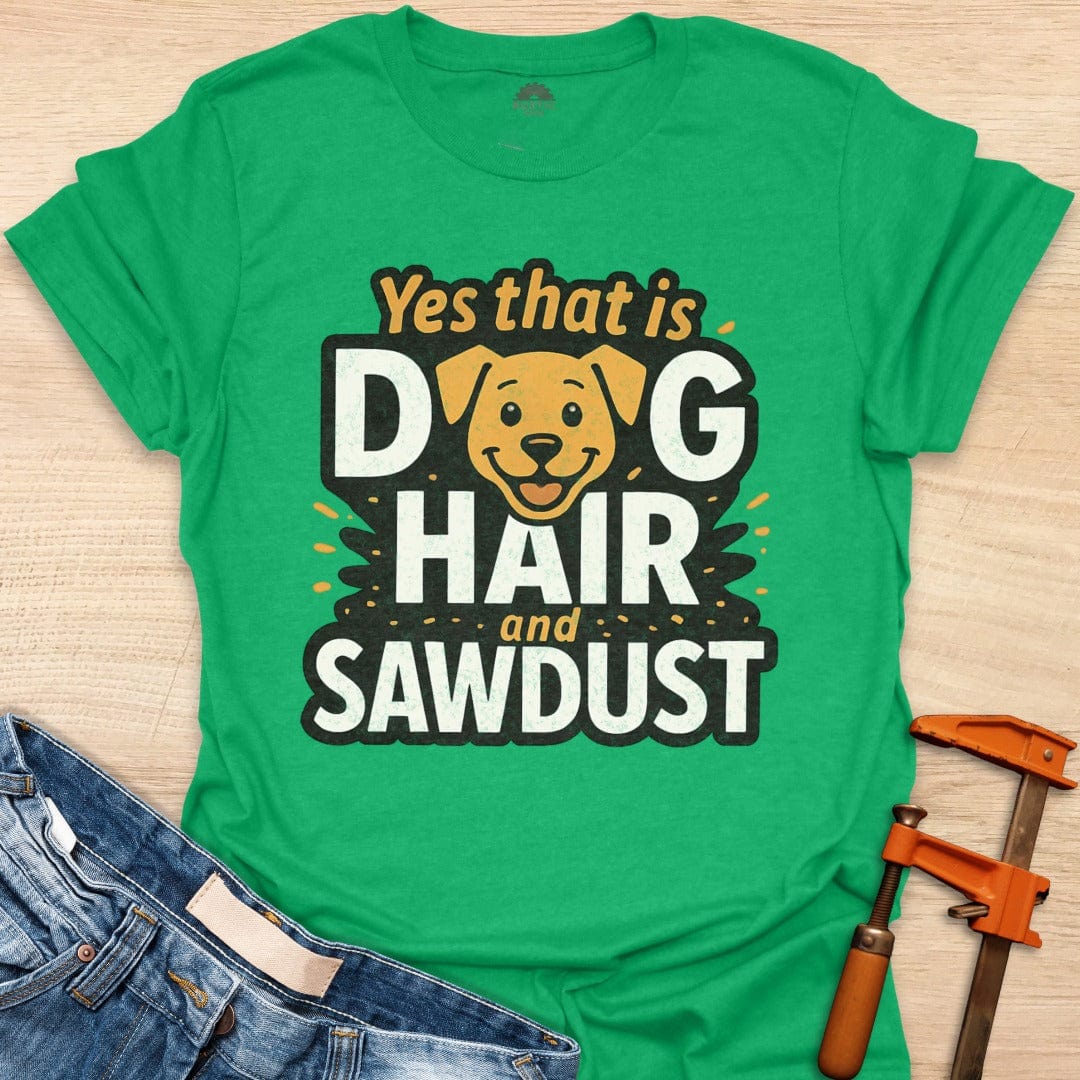 Yes that is Dog Hair and Sawdust