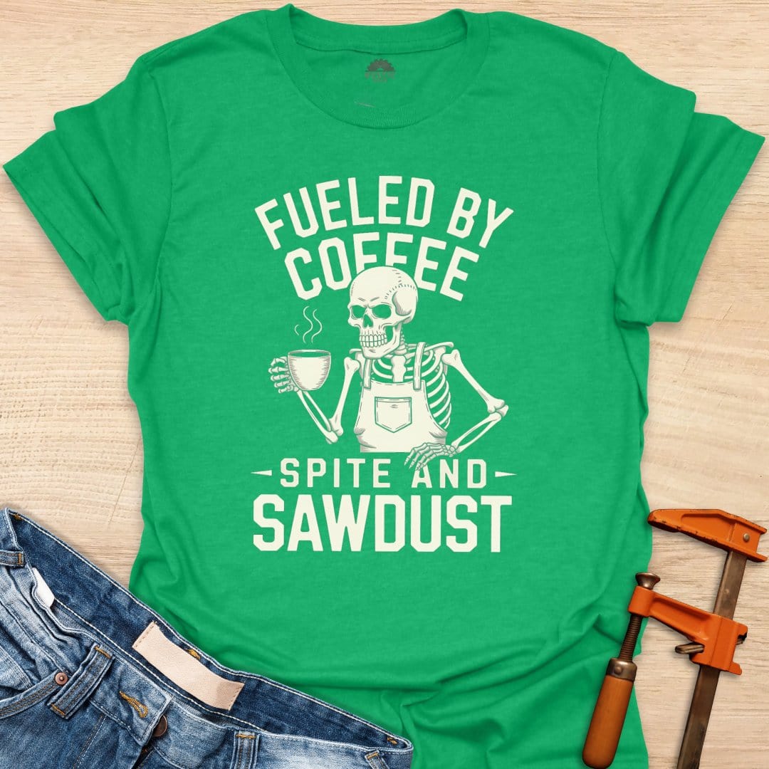 Fueled by Coffee, Spite and Sawdust