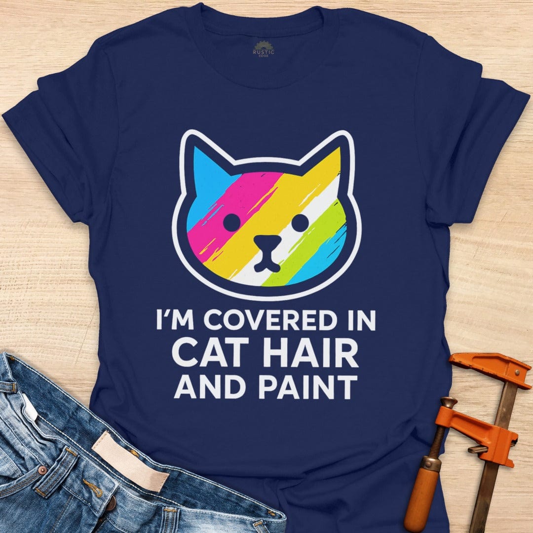 Cat Hair and Paint