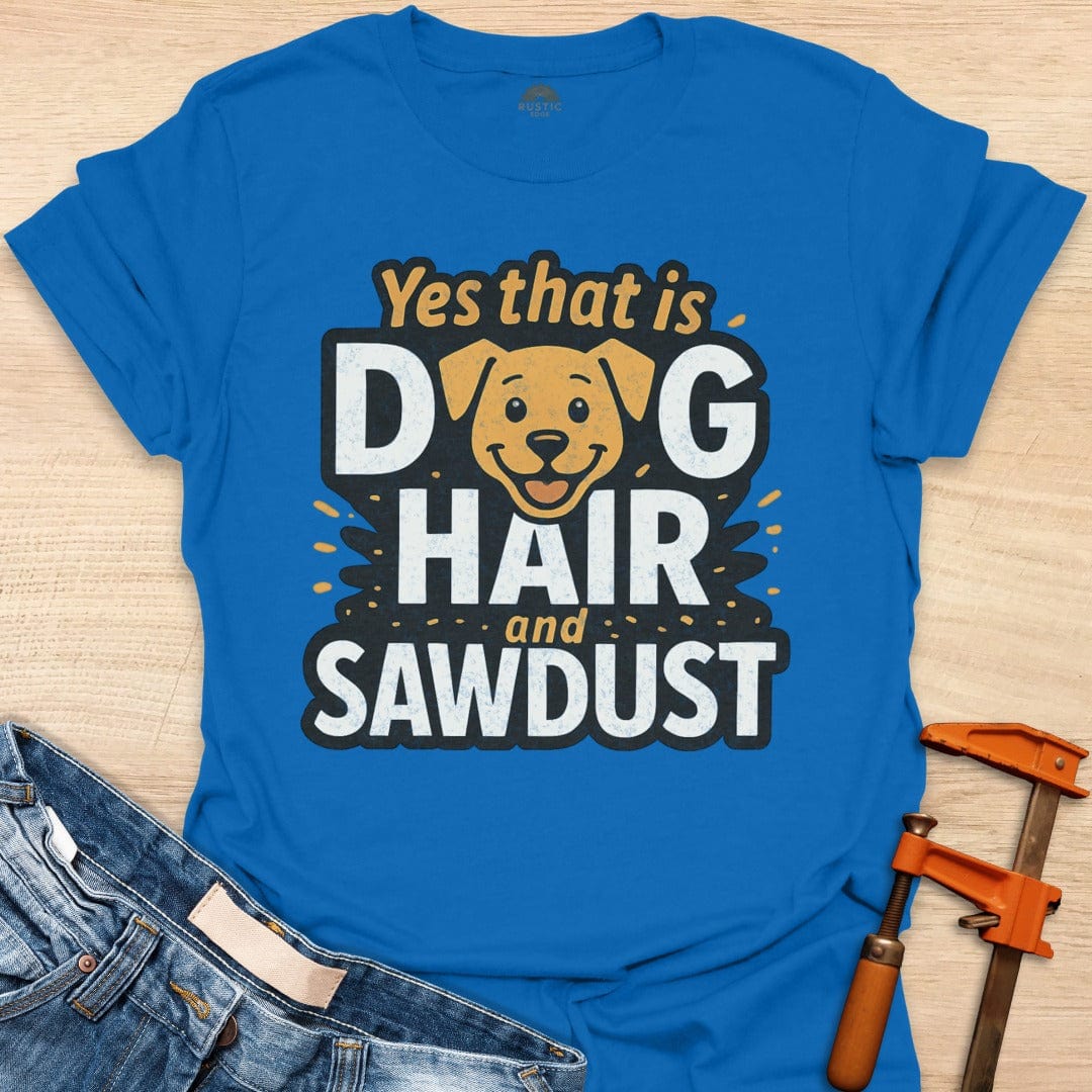Yes that is Dog Hair and Sawdust