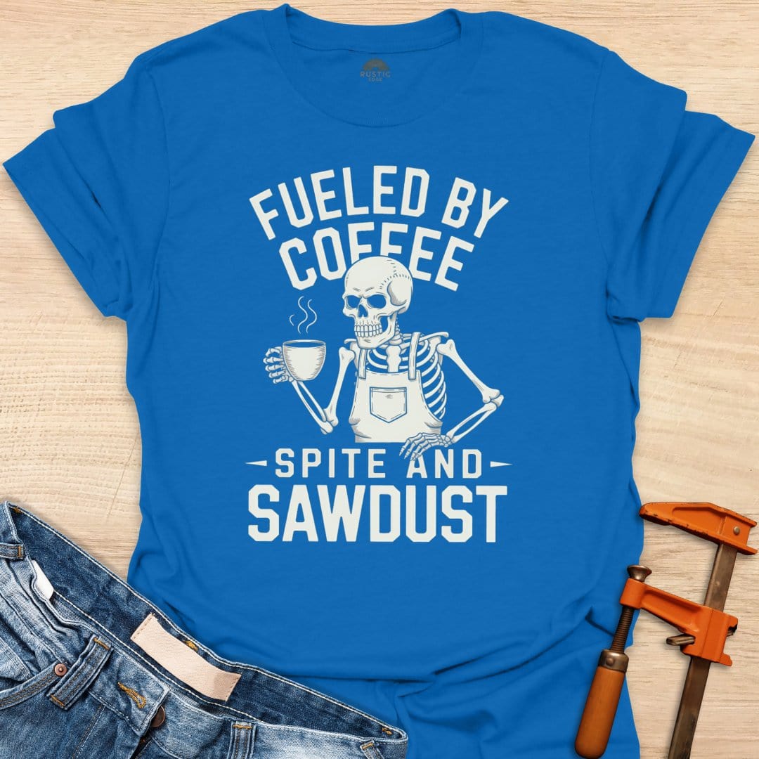 Fueled by Coffee, Spite and Sawdust
