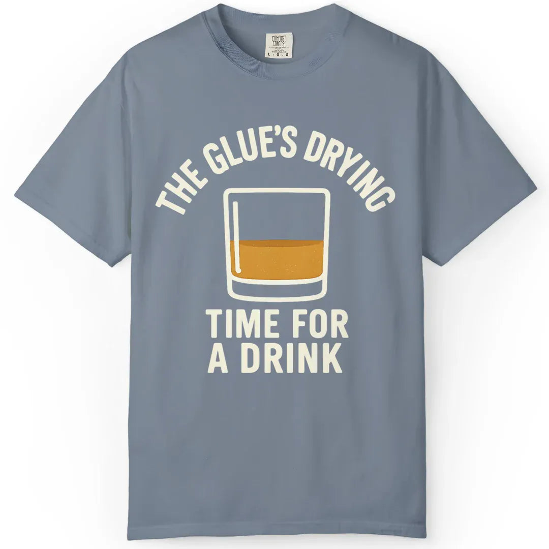 Time For a Drink | Woodworking T-Shirt | Rustic Edge Co.