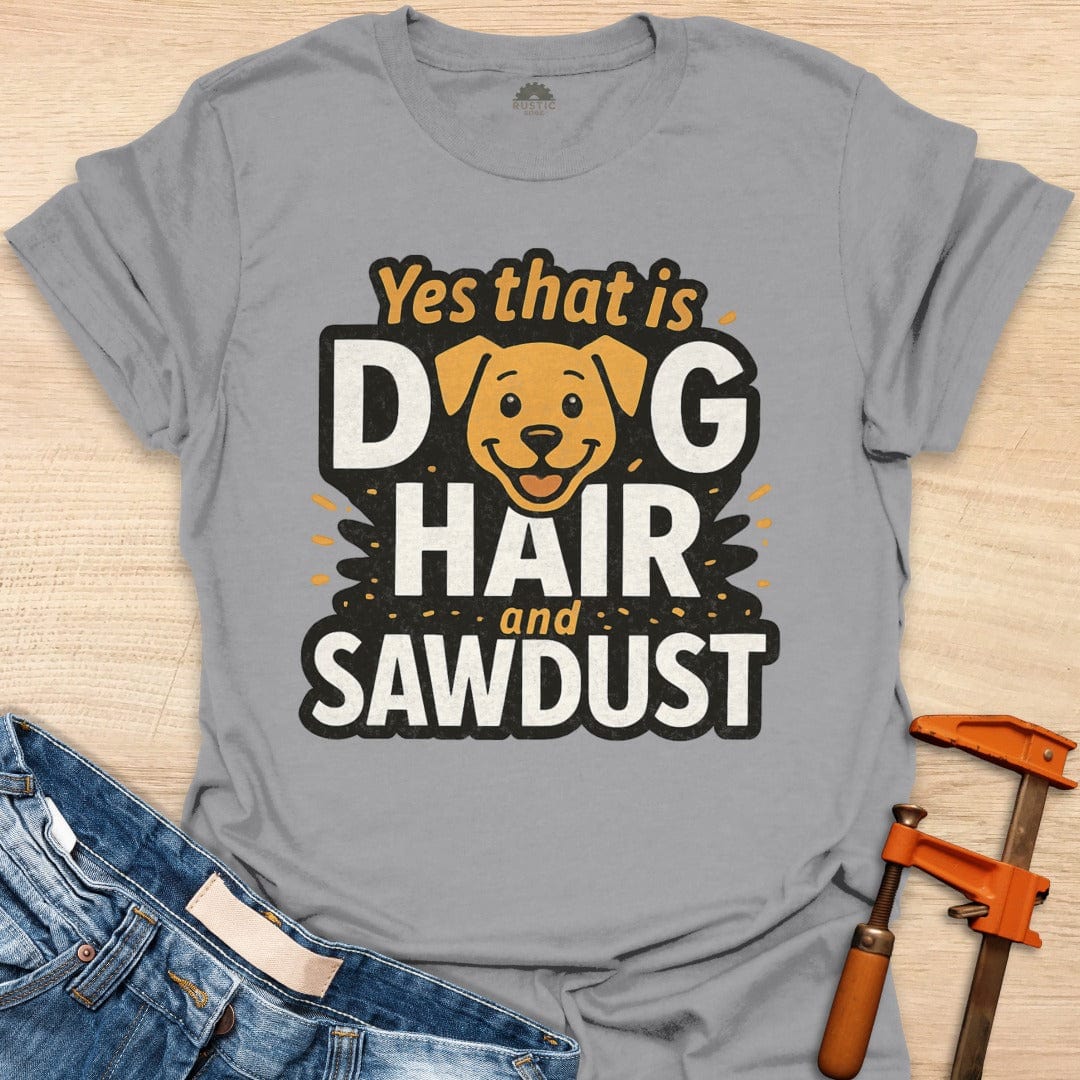 Yes that is Dog Hair and Sawdust