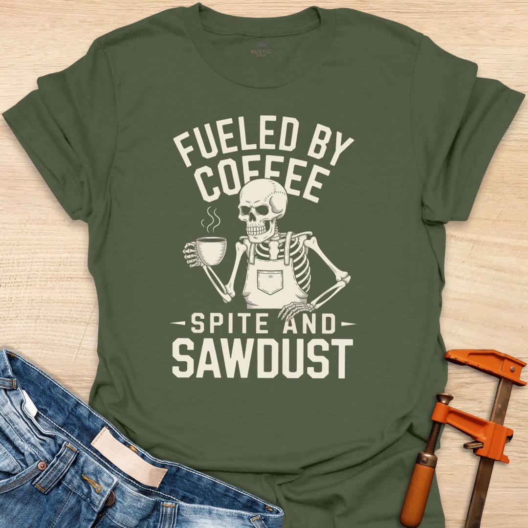Fueled by Coffee, Spite and Sawdust