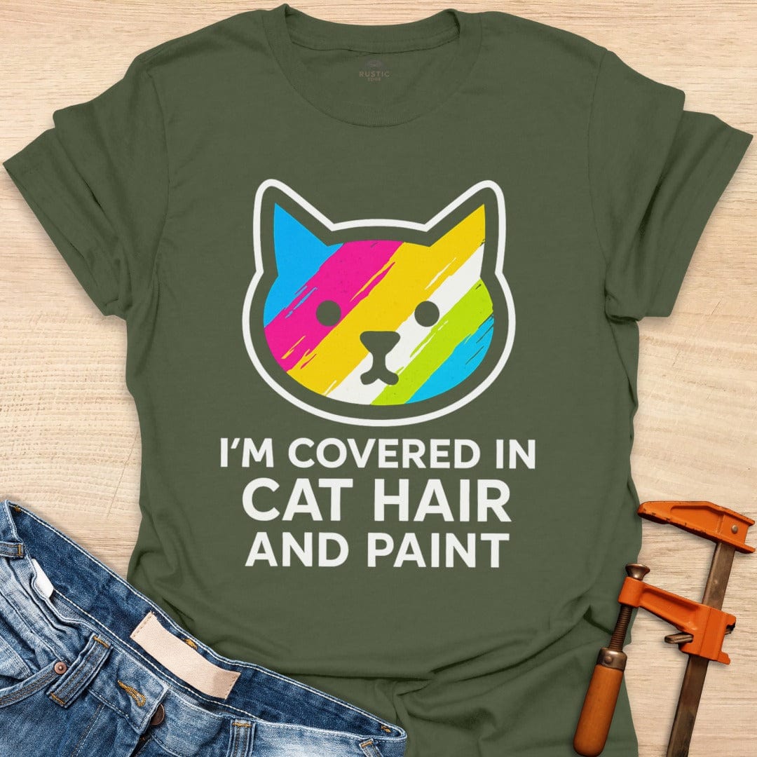 Cat Hair and Paint