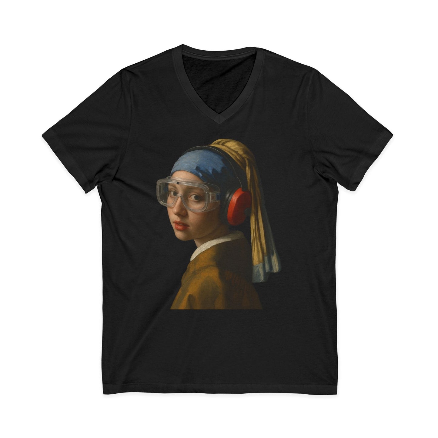 Pearl Earring V-Neck