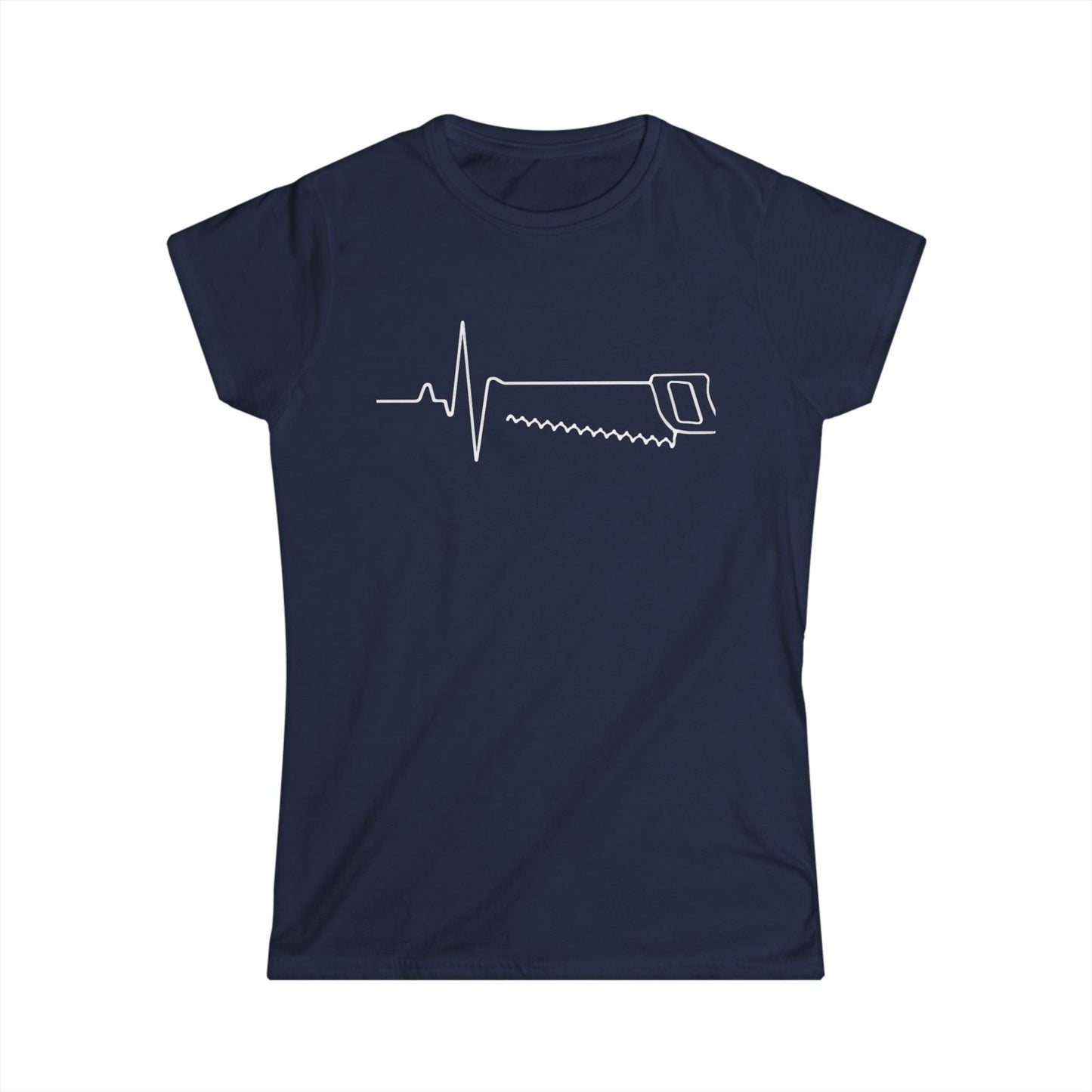 Hand Saw EKG Women Tee