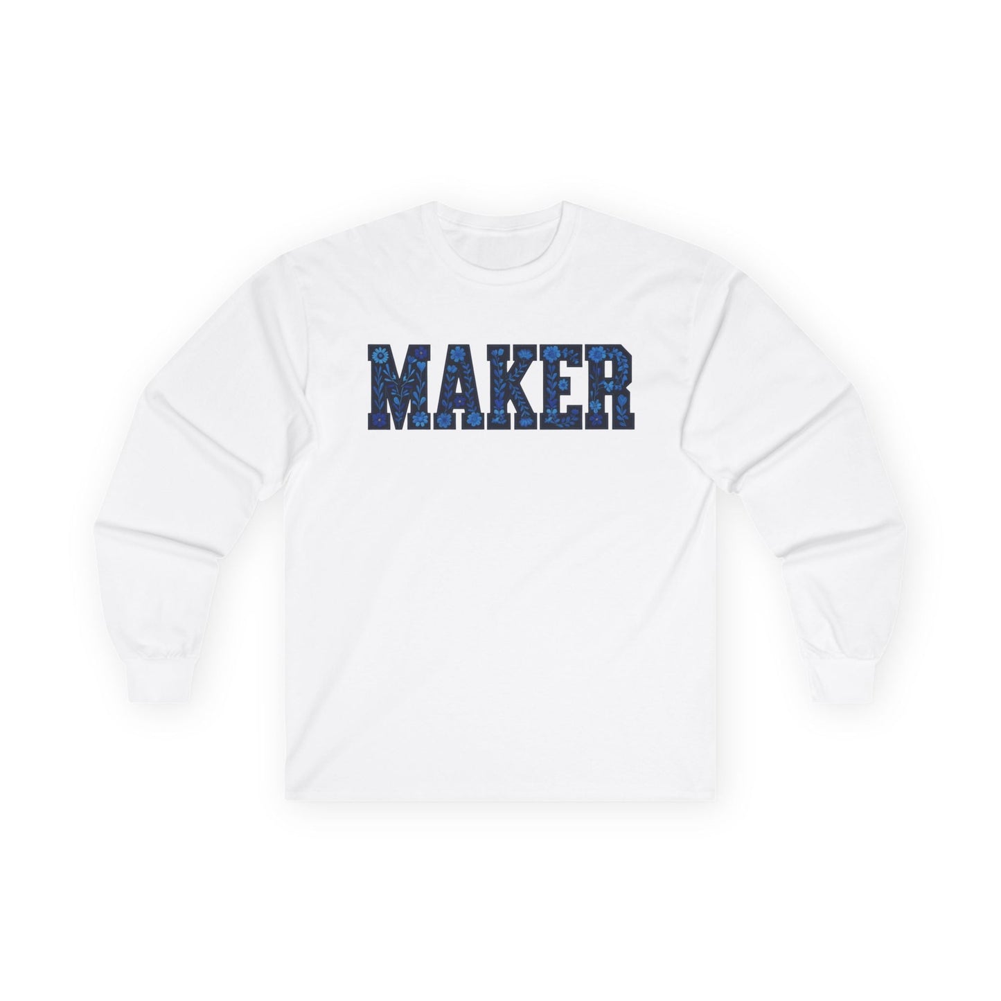 Maker Flowers Long Sleeve Tee