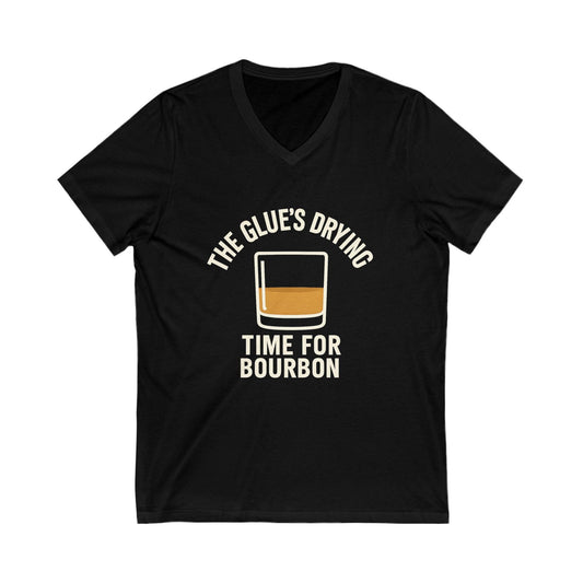 Time for Bourbon V-Neck