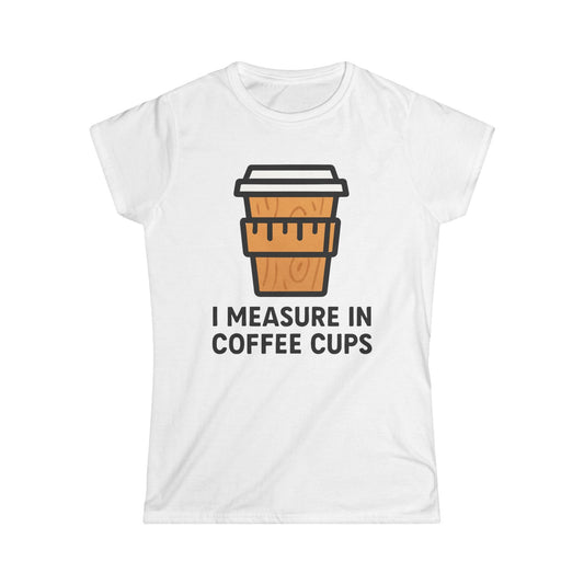 Coffee Cups Women Tee