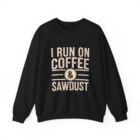 Run on Coffee & Sawdust Crew Neck