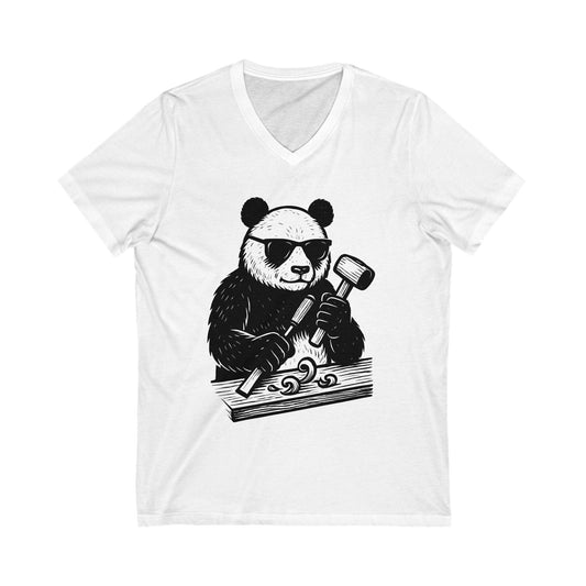 Panda V-Neck