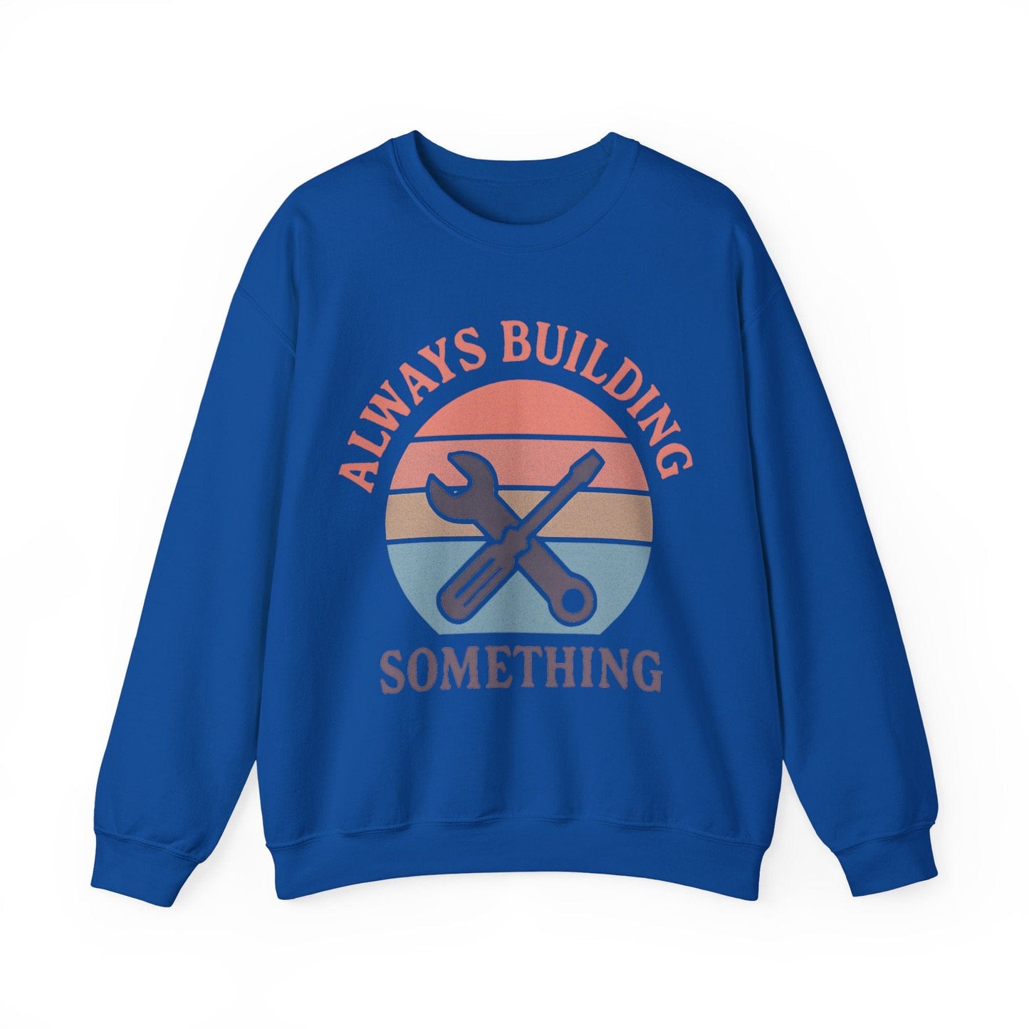 Building Something Crew Neck