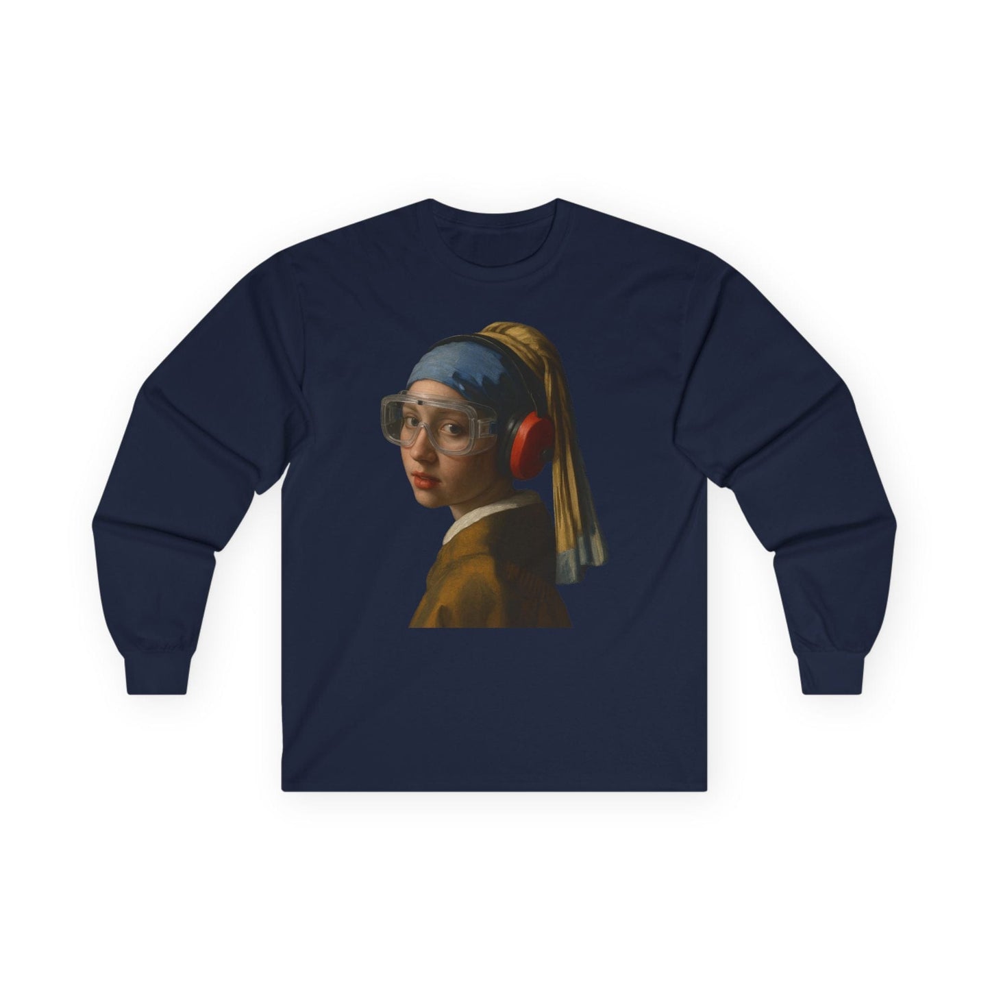 Pearl Earring Long Sleeve Tee
