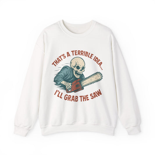 Grab the Saw Crew Neck