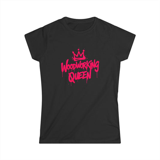 Woodworking Queen Women Tee