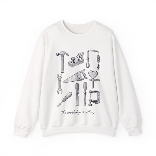 Workshop is Calling Crew Neck