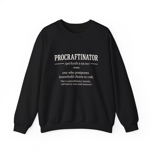 Procraftinator Crew Neck