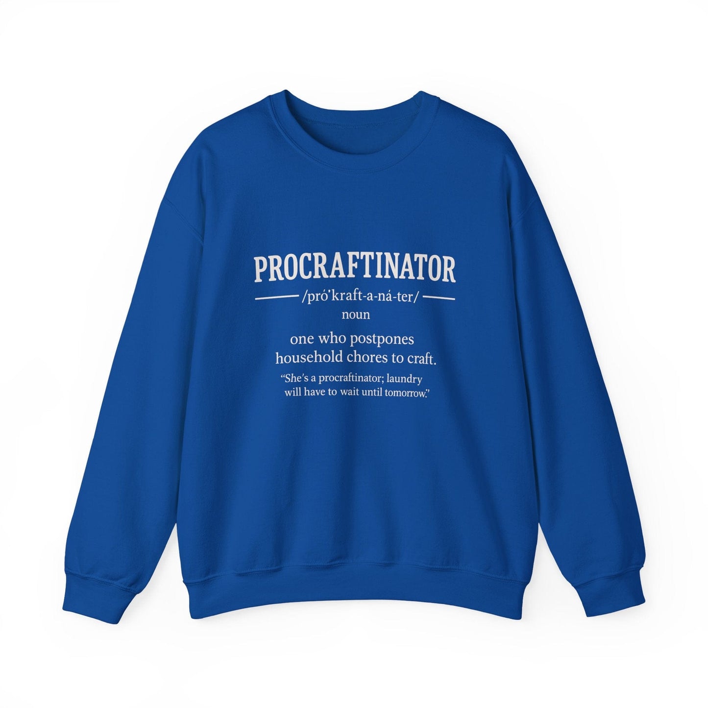Procraftinator Crew Neck
